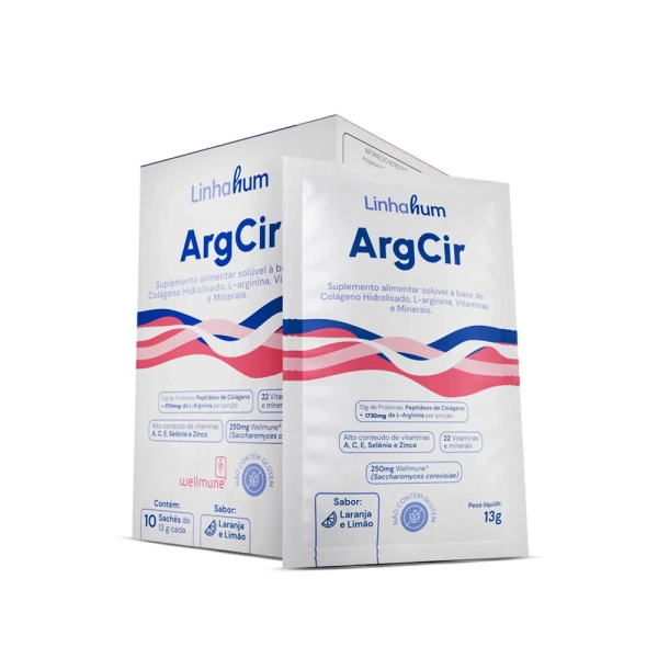 Argcir 10 Sachê de 13g Sabor Lar. e Limão 130g Produto Argcir 10 Sachê de 13g Sabor Lar. e Limão 130g
