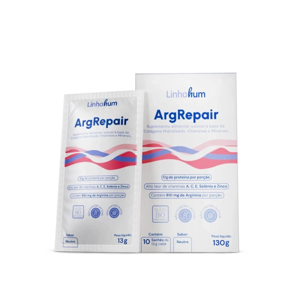 Produto Argrepair 10 Sachê de 13g Sabor Neutro 120g