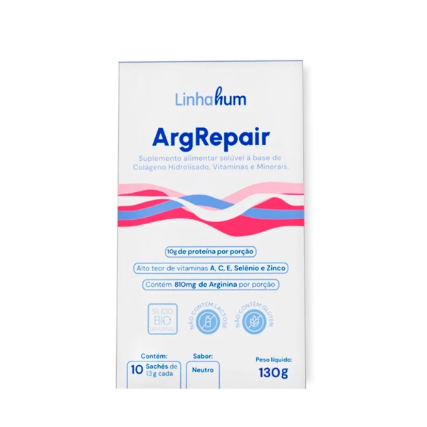 Produto Argrepair 10 Sachê de 13g Sabor Neutro 120g