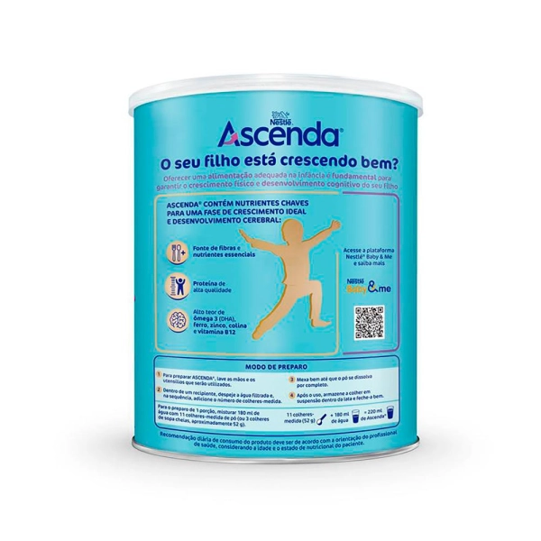 Ascenda Baunilha 364G - Nestlé Produto Ascenda Baunilha 364G - Nestlé