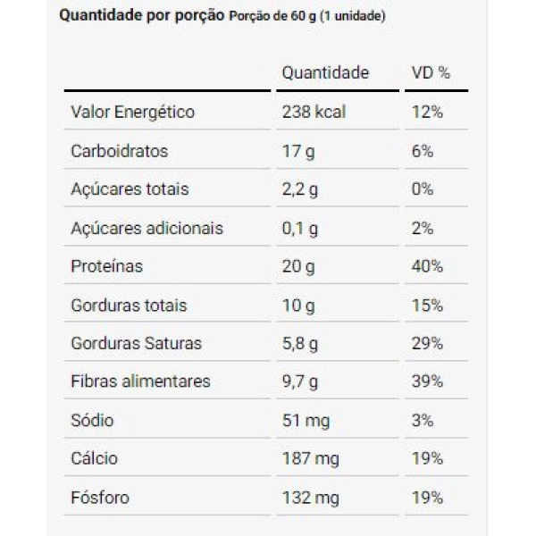 Barra de Proteína 60g Chocolate e Avelã - Dux Nutrition Produto Barra de Proteína 60g Chocolate e Avelã - Dux Nutrition
