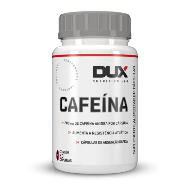 Produto Cafeina 30 Capsulas - Dux Nutrition
