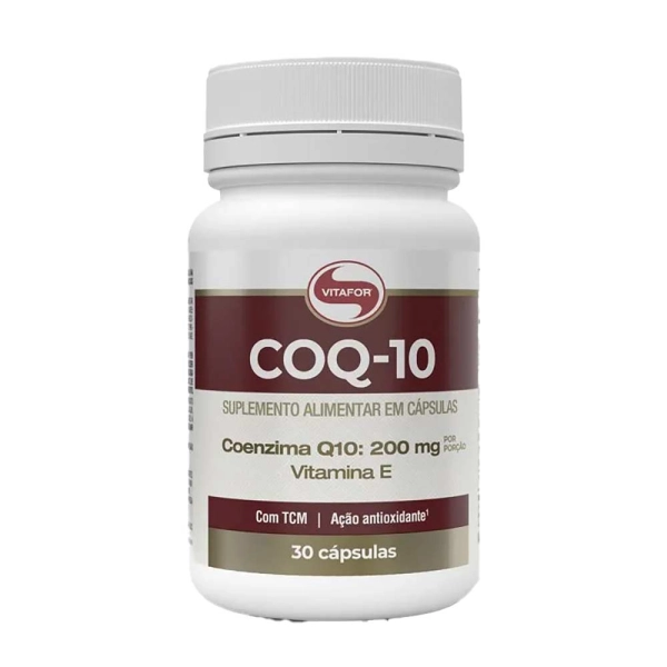 Coenzima COQ10 30 Cápsulas - Vitafor Produto Coenzima COQ10 30 Cápsulas - Vitafor