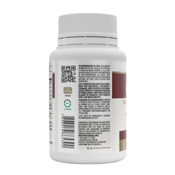 Produto Coenzima Q10 60 Capsulas - Vitafor