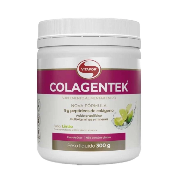 Produto Colagentek 300g Limão - Vitafor