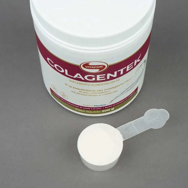 Colagentek 300g Neutro - Vitafor Produto Colagentek 300g Neutro - Vitafor