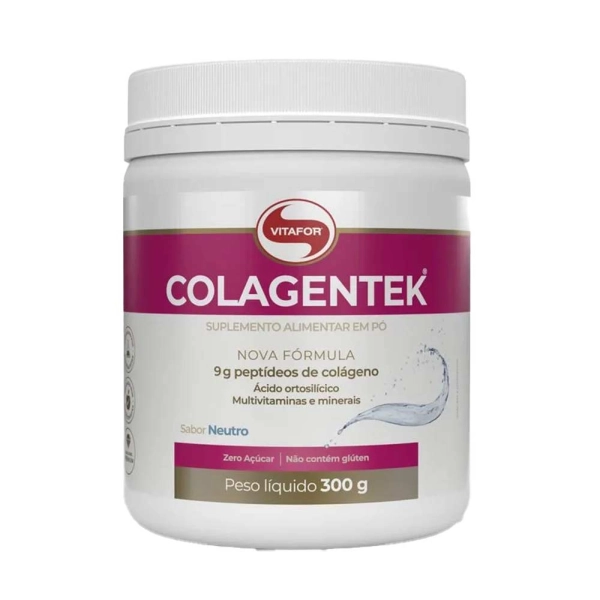 Colagentek 300g Neutro - Vitafor Produto Colagentek 300g Neutro - Vitafor