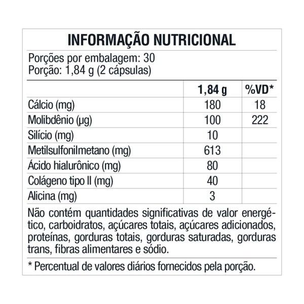 Colagentek II 60 Capsulas - Vitafor Produto Colagentek II 60 Capsulas - Vitafor