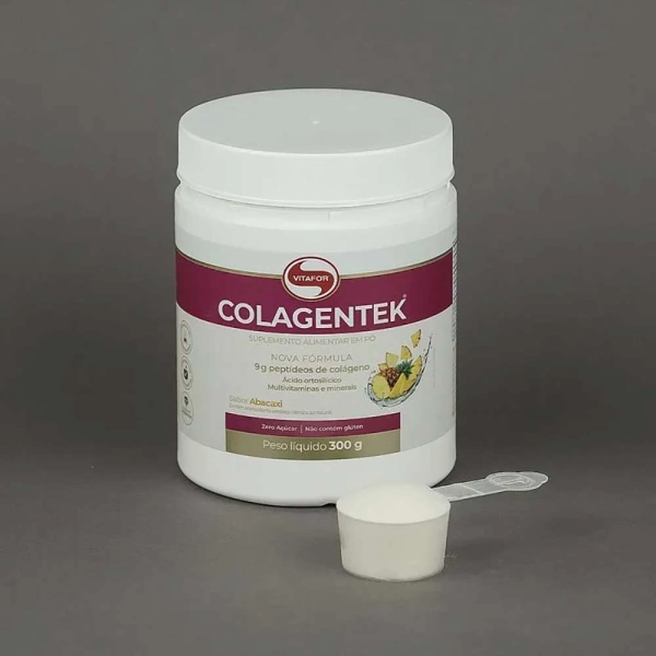 Produto Colagentek Sabor Abacaxi 300g