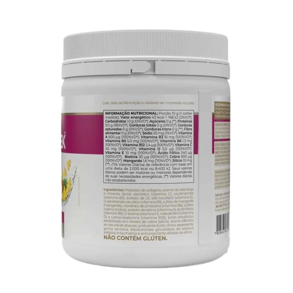 Produto Colagentek Sabor Abacaxi 300g