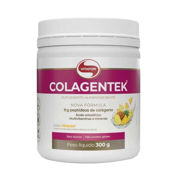 Produto Colagentek Sabor Abacaxi 300g