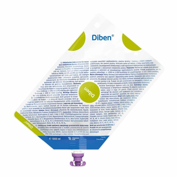 Diben 1.0 Kcal 1L - Fresenius Kabi Produto Diben 1.0 Kcal 1L - Fresenius Kabi