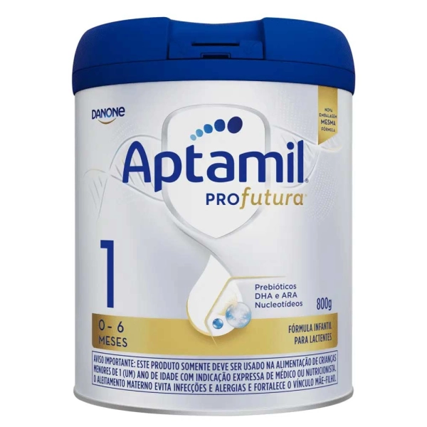 Fórmula Infantil: Aptamil Profutura 1 800g - 0-6 meses - Danone Produto Fórmula Infantil: Aptamil Profutura 1 800g - 0-6 meses - Danone