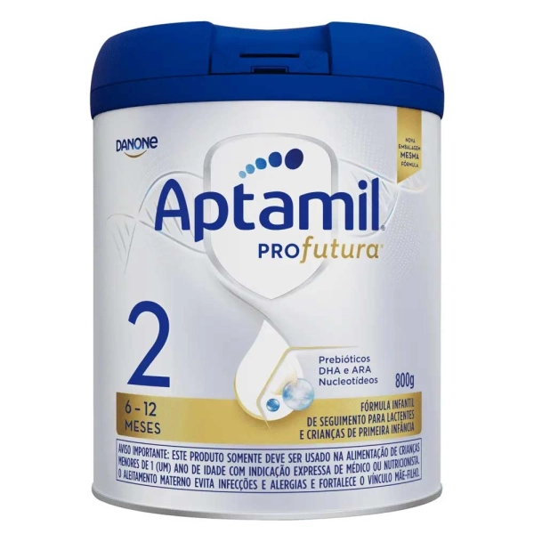 Fórmula Infantil: Aptamil Profutura 2 800g - 6-12 meses - Danone Produto Fórmula Infantil: Aptamil Profutura 2 800g - 6-12 meses - Danone