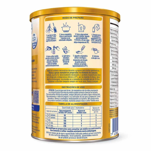 Produto Fórmula Infantil Nan Supreme Pro - 0 a 6 Meses 400g - Nestlé