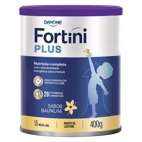 Fortini Plus Baunilha 400g Danone Produto Fortini Plus Baunilha 400g Danone