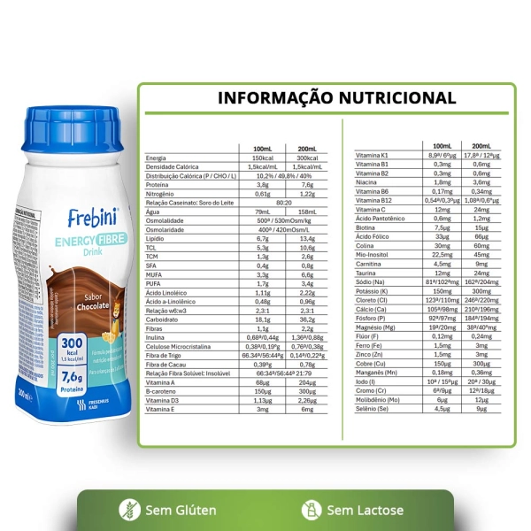 Frebini Energy Fibre Drink Chocolate 200 ml - Fresenius Kabi Produto Frebini Energy Fibre Drink Chocolate 200 ml - Fresenius Kabi