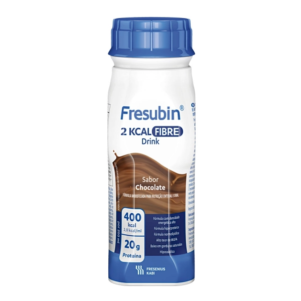 Fresubin 2 Kcal Fibre Drink Chocolate 200ml - Fresenius Kabi Produto Fresubin 2 Kcal Fibre Drink Chocolate 200ml - Fresenius Kabi