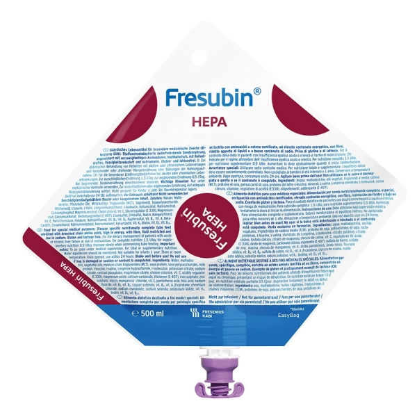 Fresubin Hepa 500ml - Fresenius Kabi Produto Fresubin Hepa 500ml - Fresenius Kabi