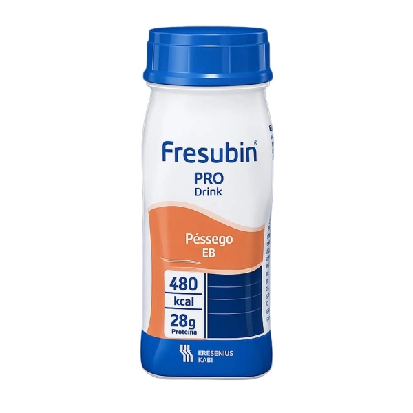 Fresubin Pro Drink Pêssego 200ml - Fresenius Kabi Produto Fresubin Pro Drink Pêssego 200ml - Fresenius Kabi