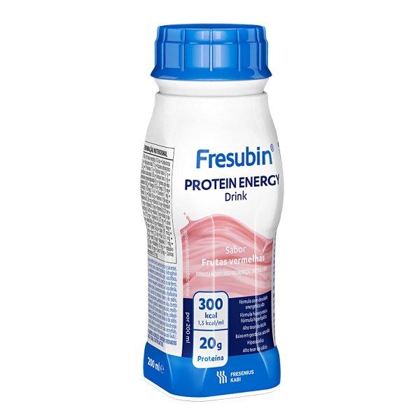Fresubin Protein Energy Drink Frutas Vermelhas 200ml - Fresenius Kabi Produto Fresubin Protein Energy Drink Frutas Vermelhas 200ml - Fresenius Kabi