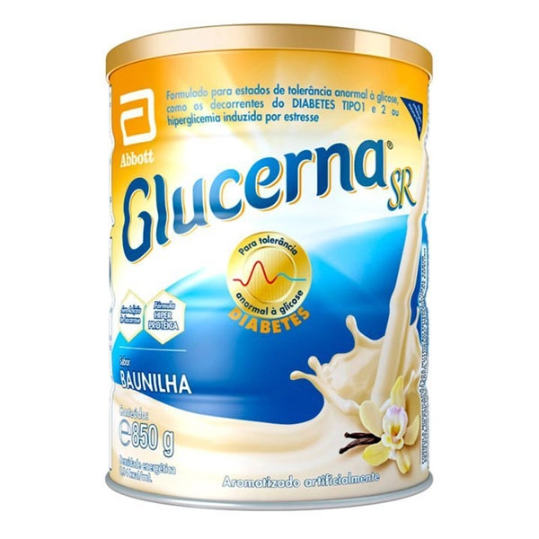 Glucerna Sr Baunilha 850g - Abbott Produto Glucerna Sr Baunilha 850g - Abbott