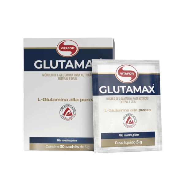 Glutamax 30 Saches de 5g - Vitafor Produto Glutamax 30 Saches de 5g - Vitafor