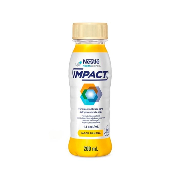 Impact Banana 200ml Nestle Produto Impact Banana 200ml Nestle