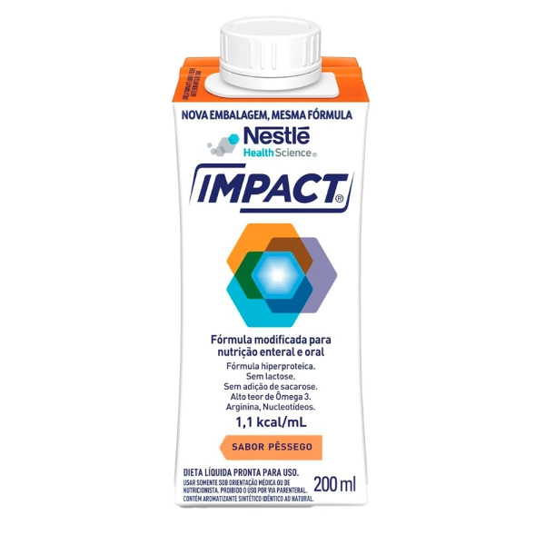 Produto - Impact Pêssego 200ml - Nestlé