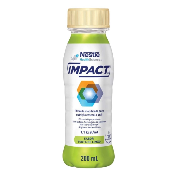 Impact Torta de Limão 200ml Nestlé Produto Impact Torta de Limão 200ml Nestlé