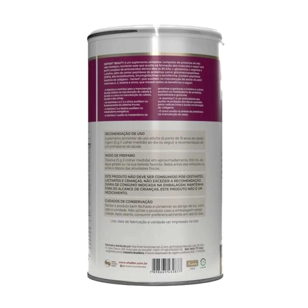 Produto Isofort Beauty Cacau 450g - Vitafor