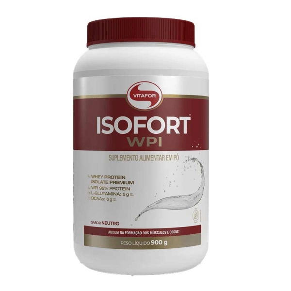 Isofort Neutro 900g - Vitafor Produto Isofort Neutro 900g - Vitafor