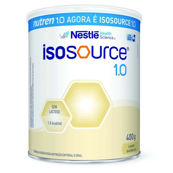 Produto Isosource 1.0 Baunilha 400g Nestlé