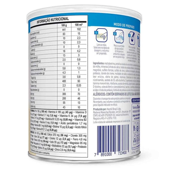 Produto Isosource 1.0 Baunilha 400g Nestlé
