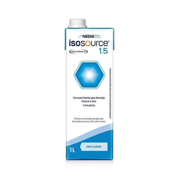 Isosource 1.5 1L Sem Sabor Nestlé Produto Isosource 1.5 1L Sem Sabor Nestlé
