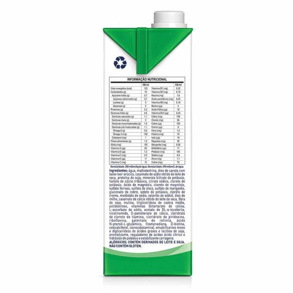 Isosource Mix 1.2 Kcal/ml 1L - Nestlé Produto Isosource Mix 1.2 Kcal/ml 1L - Nestlé