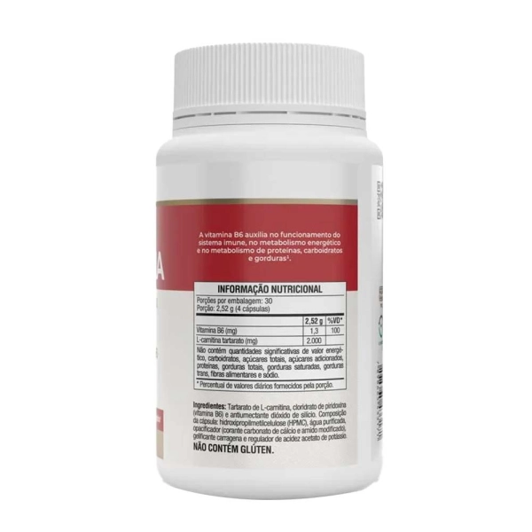 Produto L-carnitina 120 Capsulas - Vitafor