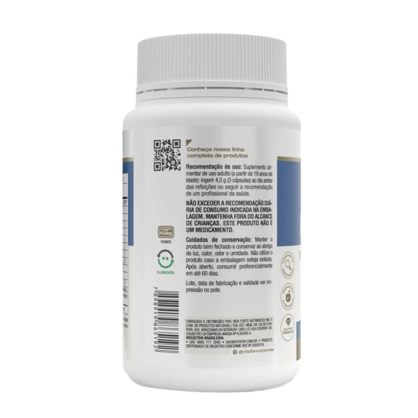 Produto Ômega 3 EPA DHA 60 Cápsulas de 1g - Vitafor