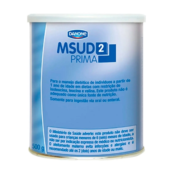 MSUD 2 Prima 500g - Danone Produto MSUD 2 Prima 500g - Danone