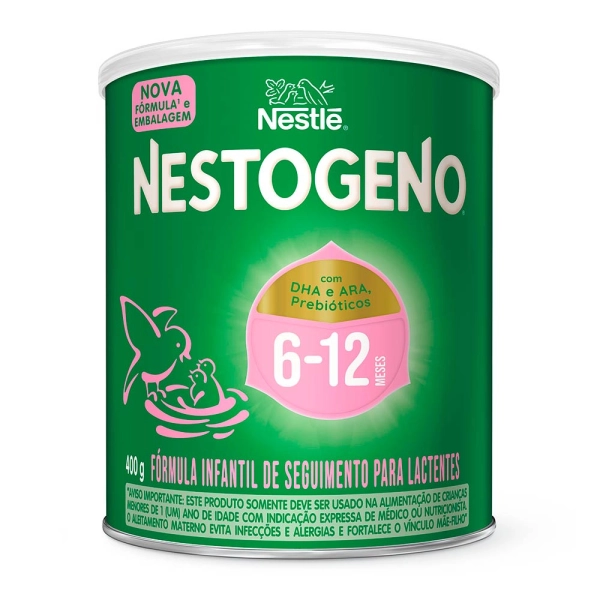 Produto Fórmula Infantil Nestogeno 2 - 6 a 12 Meses 800g - Nestlé
