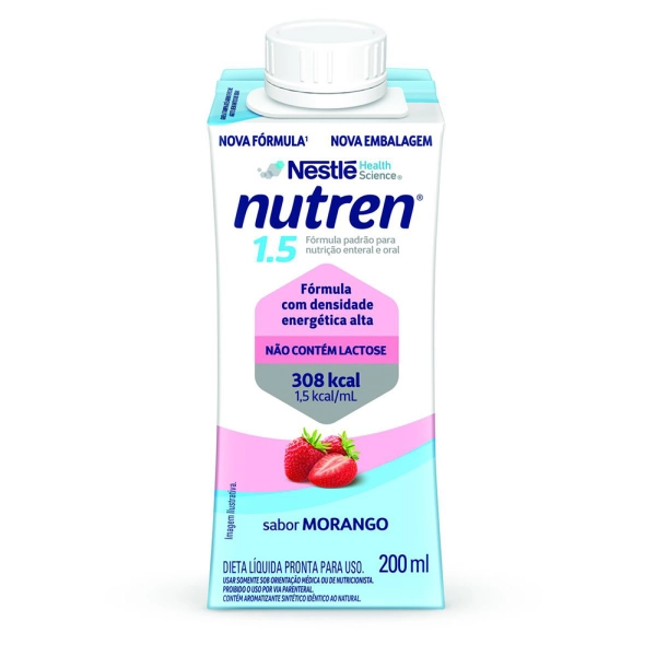 Produto Nutren 1.5 Morango 200ml - Nestlé