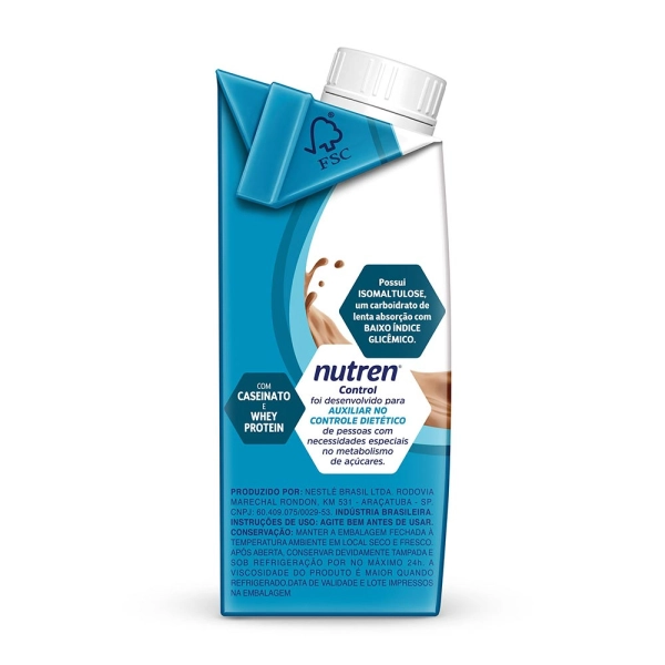 Nutren Control Chocolate 200ml - Nestlé Produto Nutren Control Chocolate 200ml - Nestlé