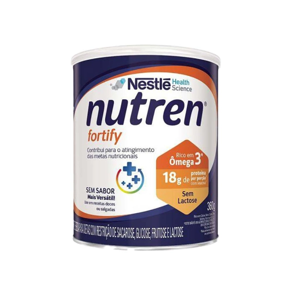 Nutren Fortify Sem Sabor 360g - Nestlé Produto Nutren Fortify Sem Sabor 360g - Nestlé