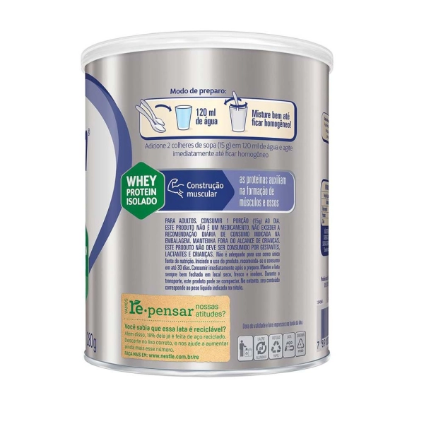Nutren Just Protein 280g - Nestlé Produto Nutren Just Protein 280g - Nestlé