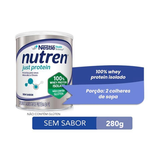 Nutren Just Protein 280g - Nestlé Produto Nutren Just Protein 280g - Nestlé