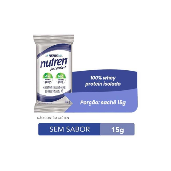 Nutren Just Protein Sache 15g - Nestlé Produto Nutren Just Protein Sache 15g - Nestlé