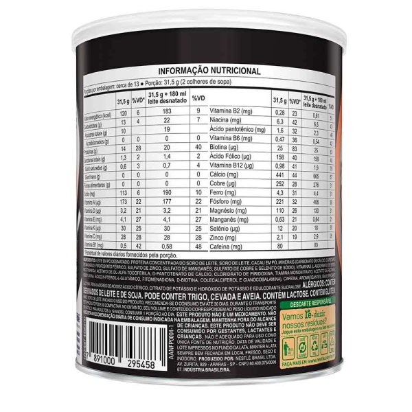 Produto Nutren Protein Chocolate Po 400g - Nestlé