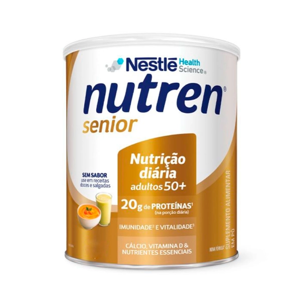Nutren Senior sem Sabor 740g - Nestlé Produto Nutren Senior sem Sabor 740g - Nestlé