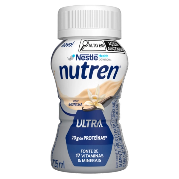 Nutren Ultra Baunilha 125ml - Nestlé Produto Nutren Ultra Baunilha 125ml - Nestlé