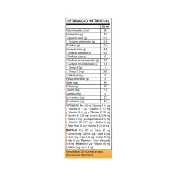 Nutrini Standard 1.0 Kcal/ml 200ml - Danone Produto Nutrini Standard 1.0 Kcal/ml 200ml - Danone